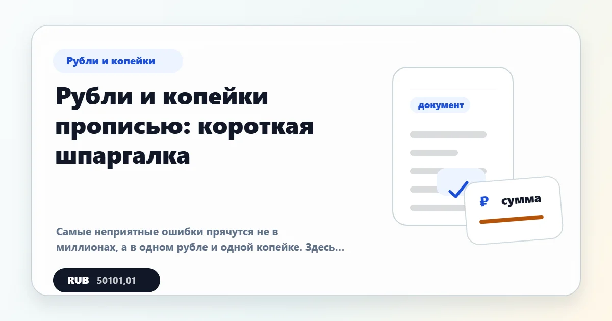 1 рубль, 2 рубля, 5 рублей: как не промахнуться с окончанием
